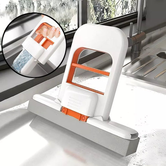 Mini Esfregão Absorvente Portátil para Limpeza de Mesa, Vidros e Cozinha