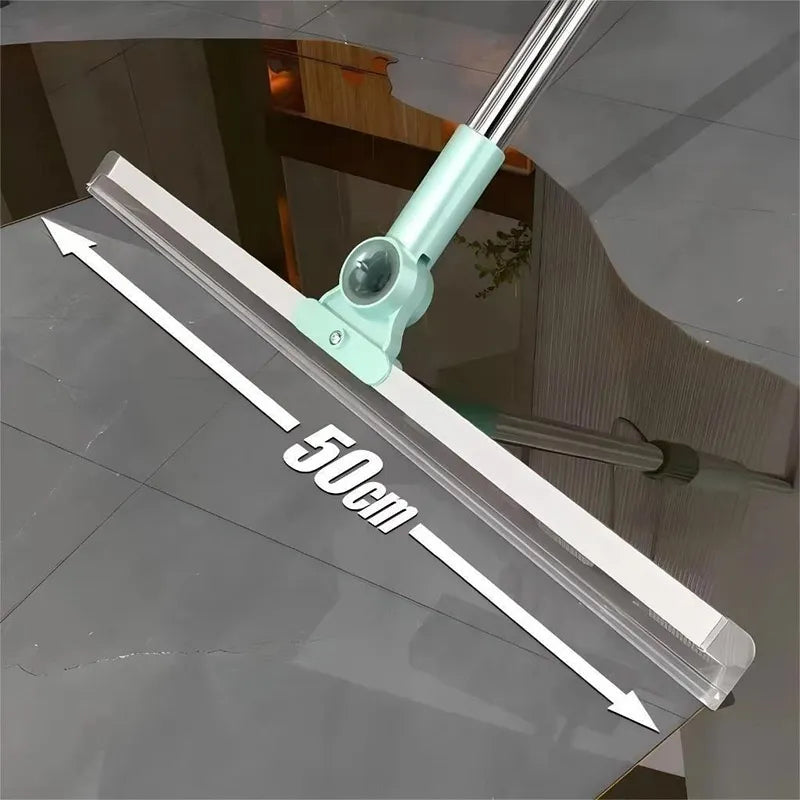 Rodo de Silicone Mágico – Limpeza Perfeita Sem Esforço em Piso e Vidros - (Compre 1 Leve 2)