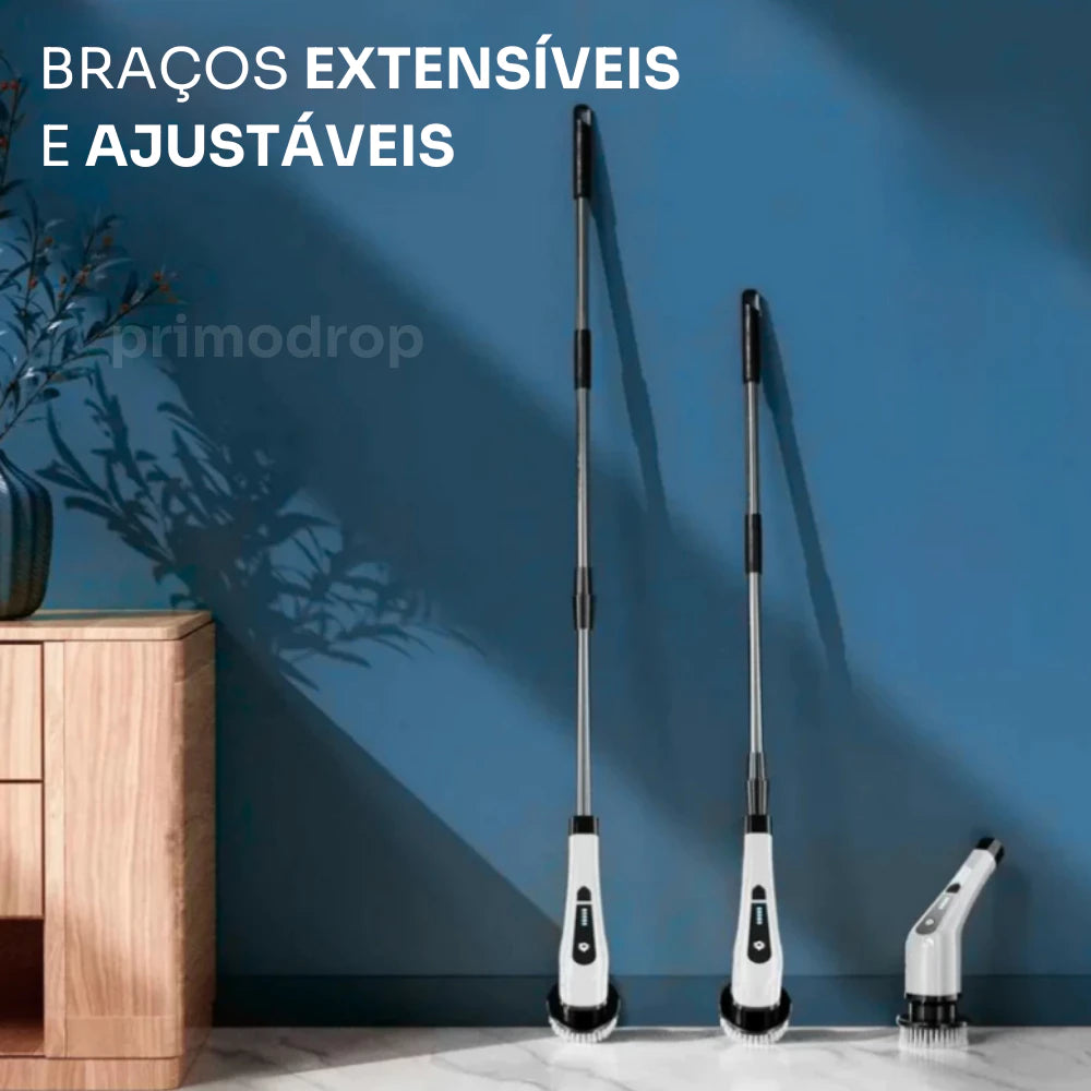Escova Elétrica Giratória 360° 9 em 1 GiraMax™  (+ Brinde Grátis)
