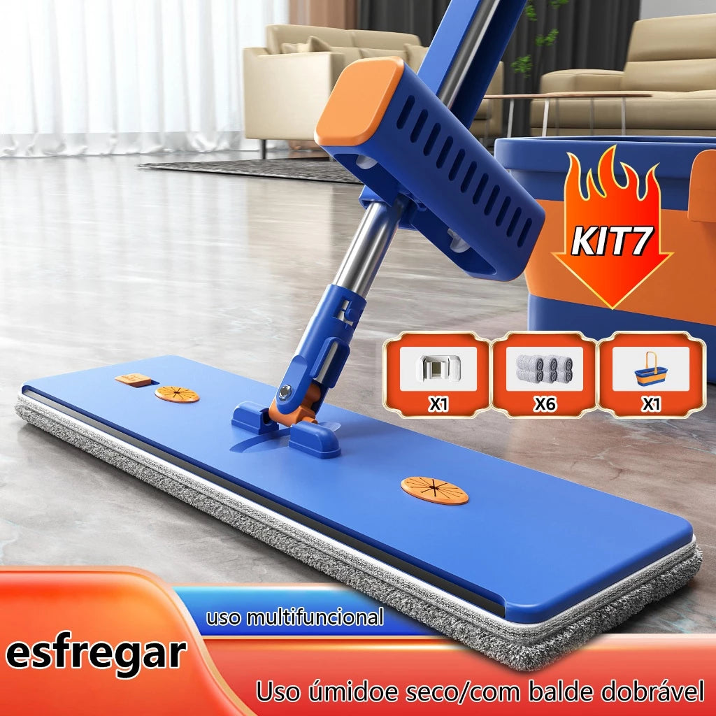 Escova Elétrica Giratória 360° Multifuncional 9 em 1 SpinForce™