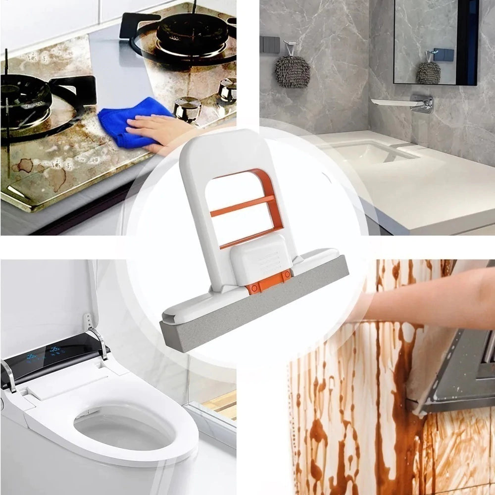 Mini Esfregão Absorvente Portátil para Limpeza de Mesa, Vidros e Cozinha