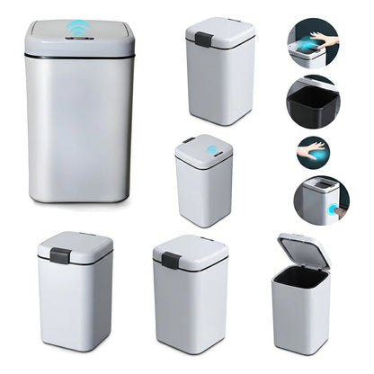 Lixeira 20L com Sensor Automático – Lixeira Inteligente para Cozinha, Banheiro e Sala