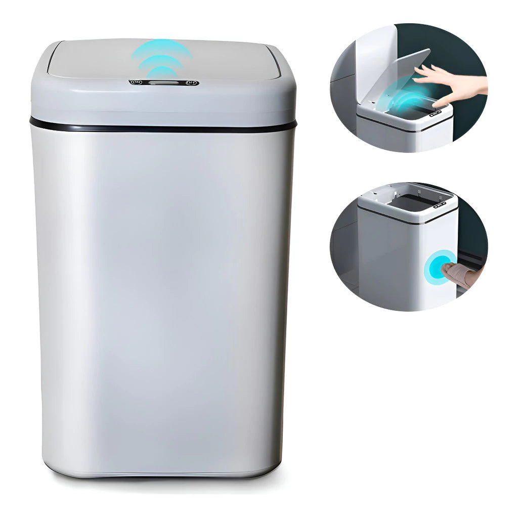 Lixeira 20L com Sensor Automático – Lixeira Inteligente para Cozinha, Banheiro e Sala